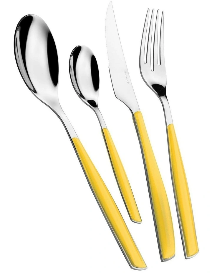 Bugatti Glamour 24-piece Cutlery Set - Yellow image 1