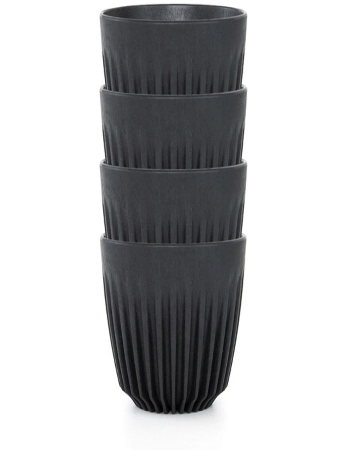 Huskee Charcoal Cups - 4 Pack - 3oz image 1