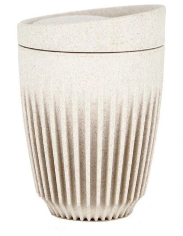 Huskee Natural Cup w Lid - 6oz image 1