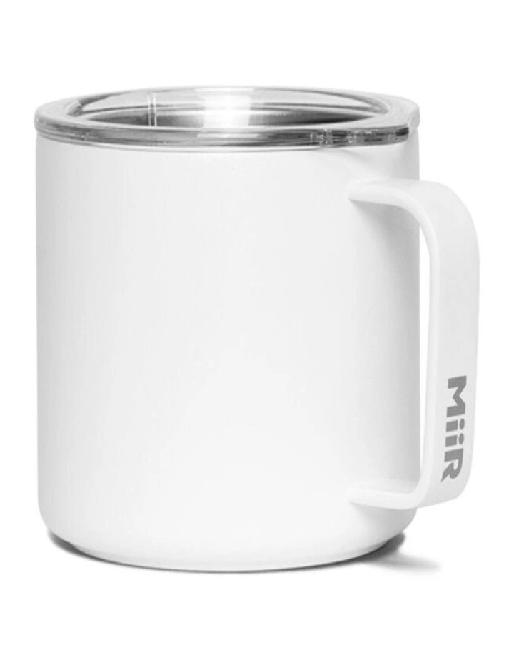 MiiR Camp Cup - 8oz w/ Slide Lid / White image 1