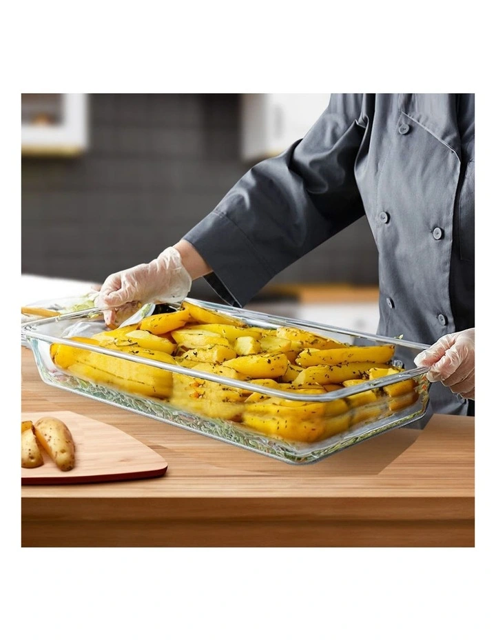 SOGA 150mm Clear Gastronorm GN Pan 1/1 Food Tray Storage Bundle of 2 image 6