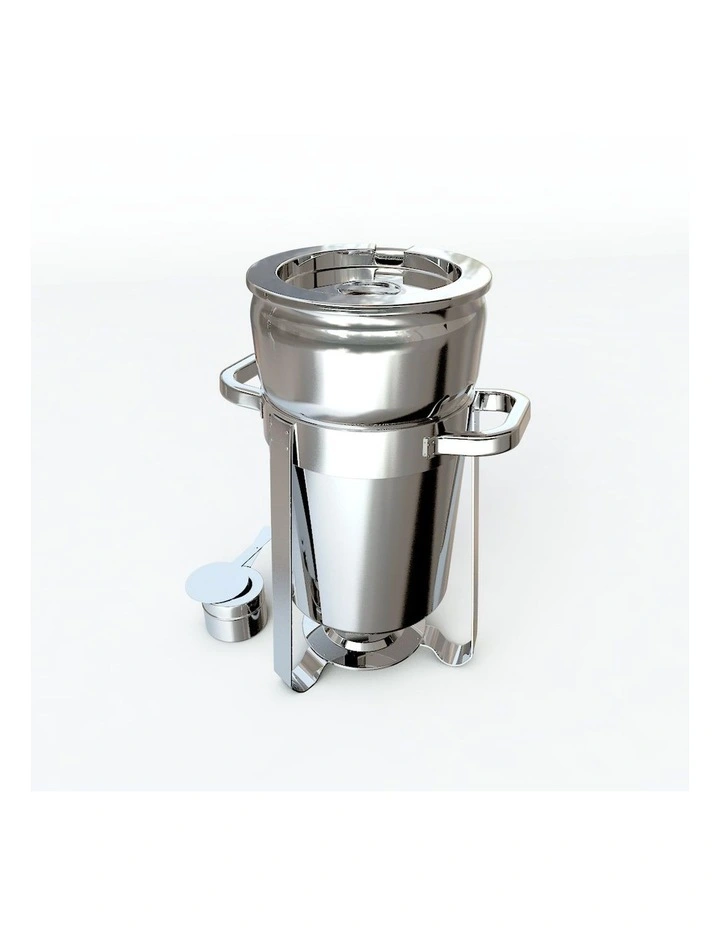 SOGA 2 Pack Soup Warmer 11L Round Stainless Steel Chafing Dish image 3