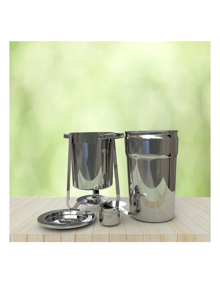 SOGA 2 Pack Soup Warmer 11L Round Stainless Steel Chafing Dish image 5