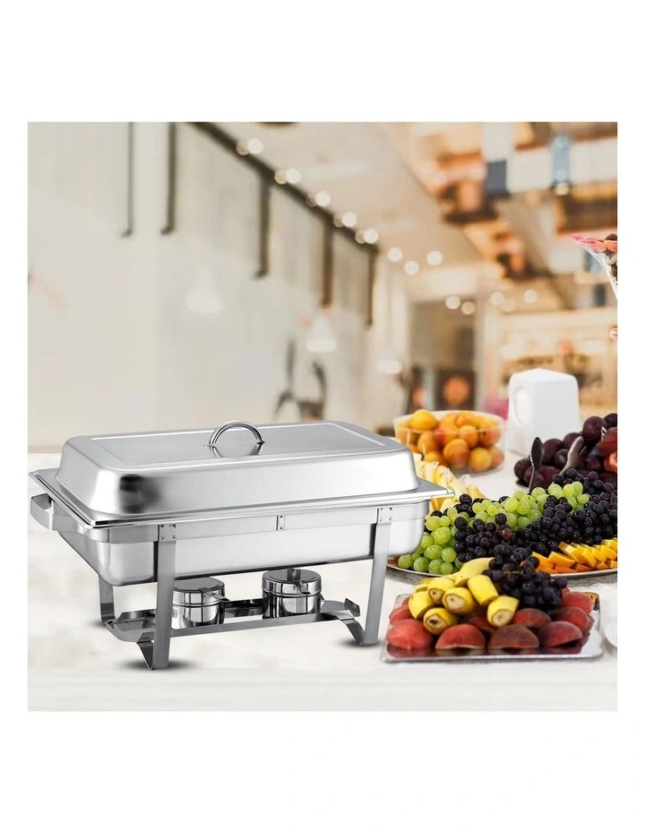 SOGA Chafing Dish 9L Full Size Stainless Steel Food Warmer image 6
