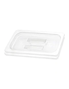 SOGA Clear Gastronorm 1/3 GN Lid Food Tray Top Cover Bundle of 2