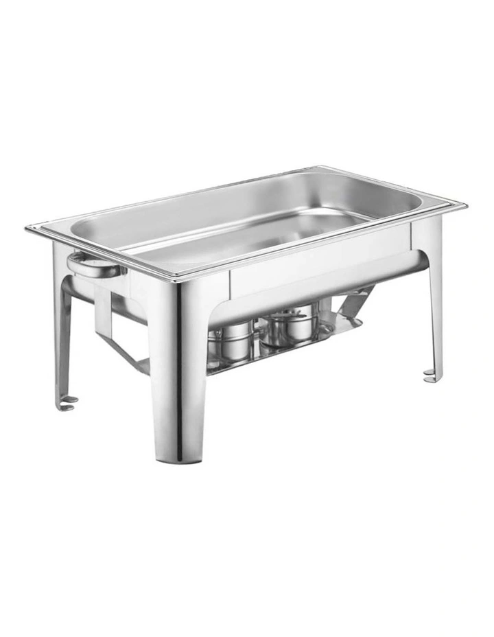 SOGA 2 Pack Chafing Dish Single Pan 9L Stainless Steel Food Warmer image 4