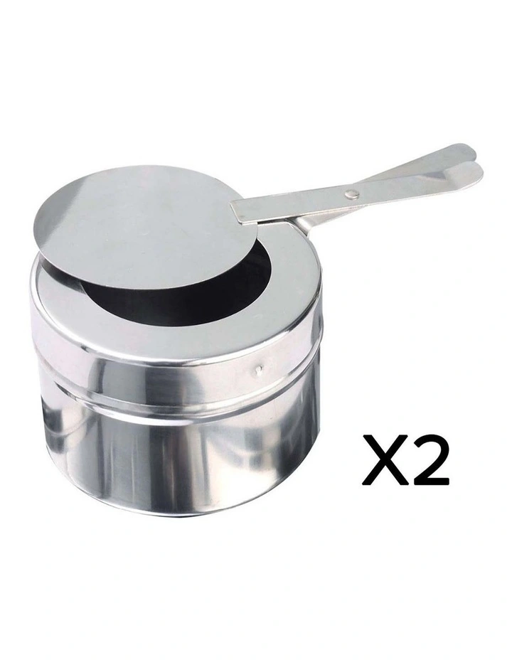 SOGA 2 Pack Chafing Dish Single Pan 9L Stainless Steel Food Warmer image 6