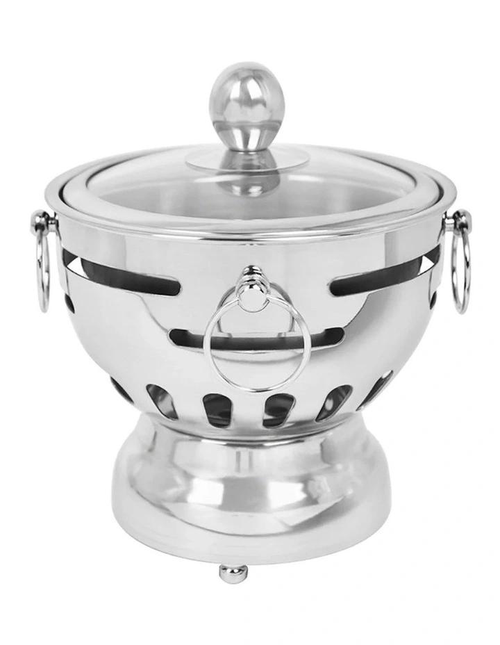 SOGA Mini Hot Pot Alcohol Stove Glass Lid image 1