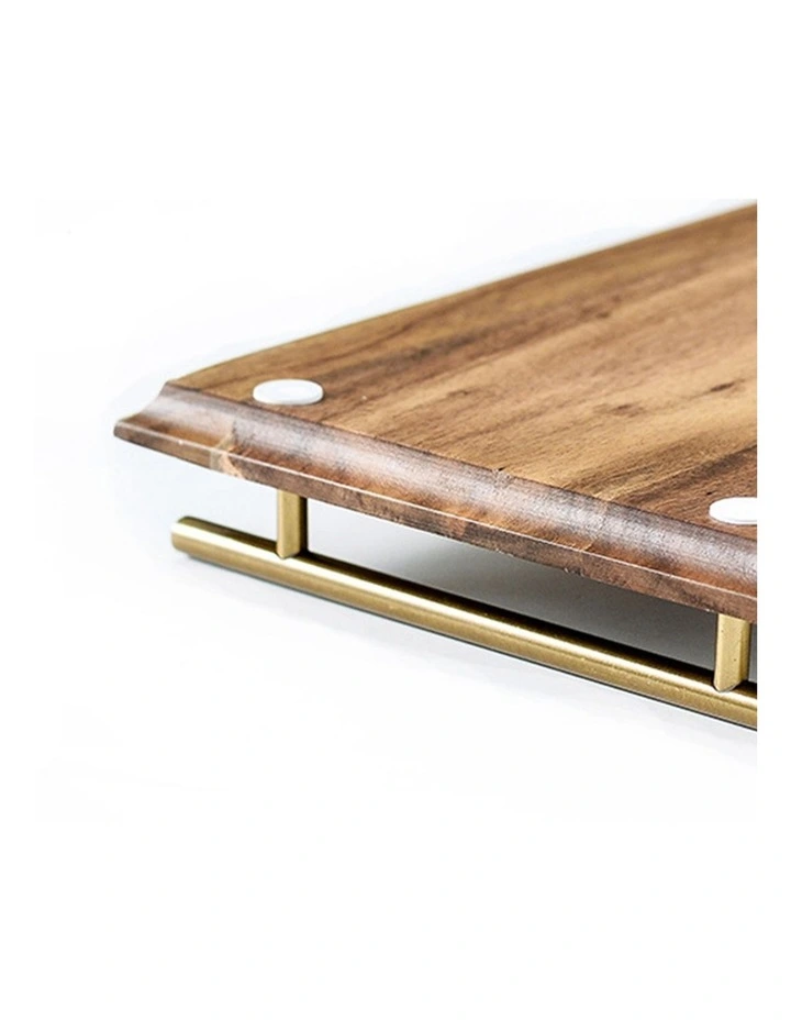SOGA 2X 39cm Acacia Wooden Serving Tray image 7