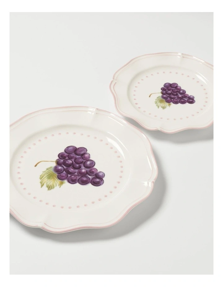 Capri 2.0 Pink Dinner Plates Set of 4 image 2