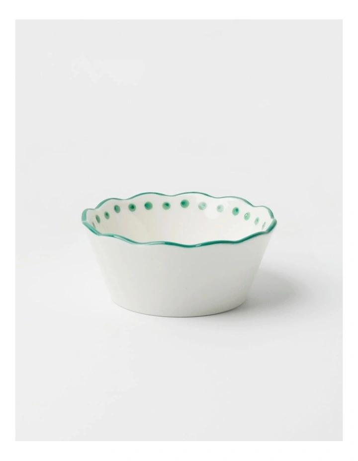 No.22 Home Capri Green Mini Bowls Set of 4 image 2