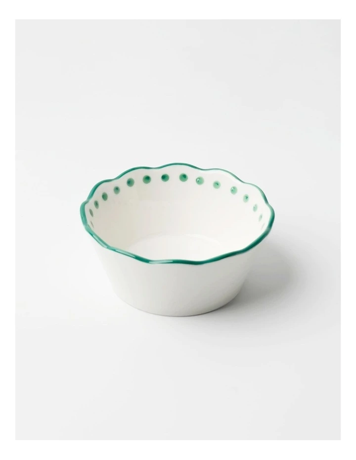 No.22 Home Capri Green Mini Bowls Set of 4 image 3