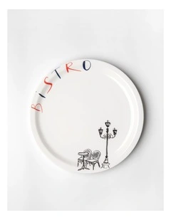 Paris Bistro Plates Set of 4
