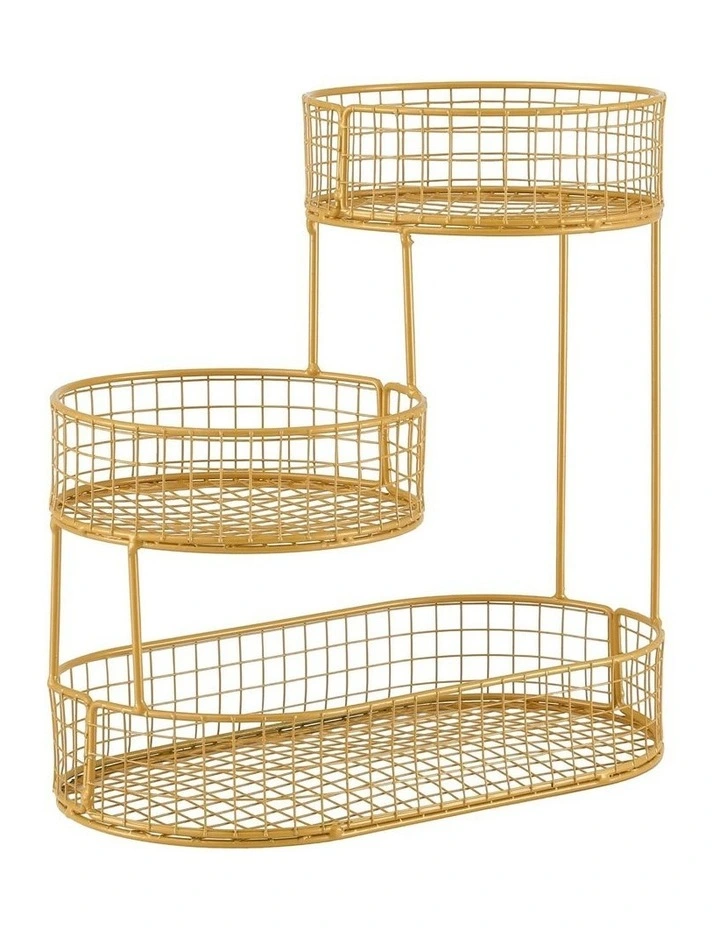 5-Star Chef Fruit Basket Bowl Space Saving Kitchen Food Storage Organiser image 1