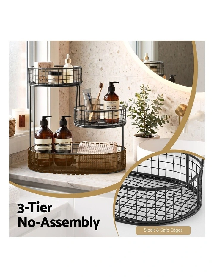5-Star Chef Fruit Basket Bowl Space Saving Kitchen Food Storage Organiser image 5