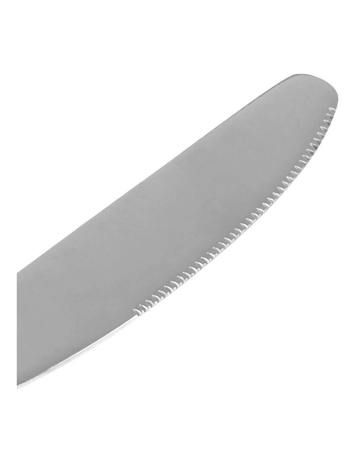 Cutlery Set Stainless Steel Knife Fork Spoon Kitchen Tableware Set Silver 120PCS image 3