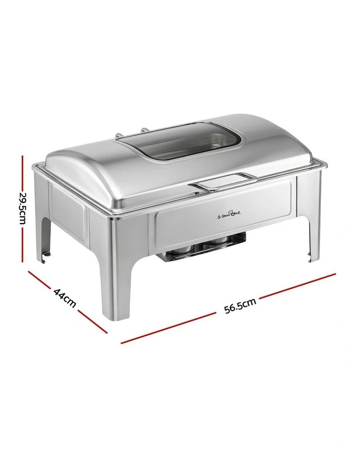 5-Star Chef 9L Chafing Dish Buffet Warmer Food Warmer Catering Server image 2