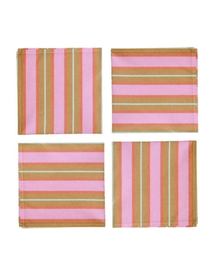 Sunrise Stripe Napkin Set image 1