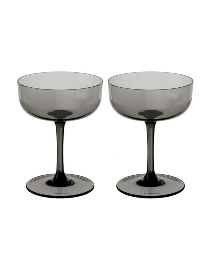 Like Smoke Sparkling Wine/Champagne Coupe Set, 2pcs image 1
