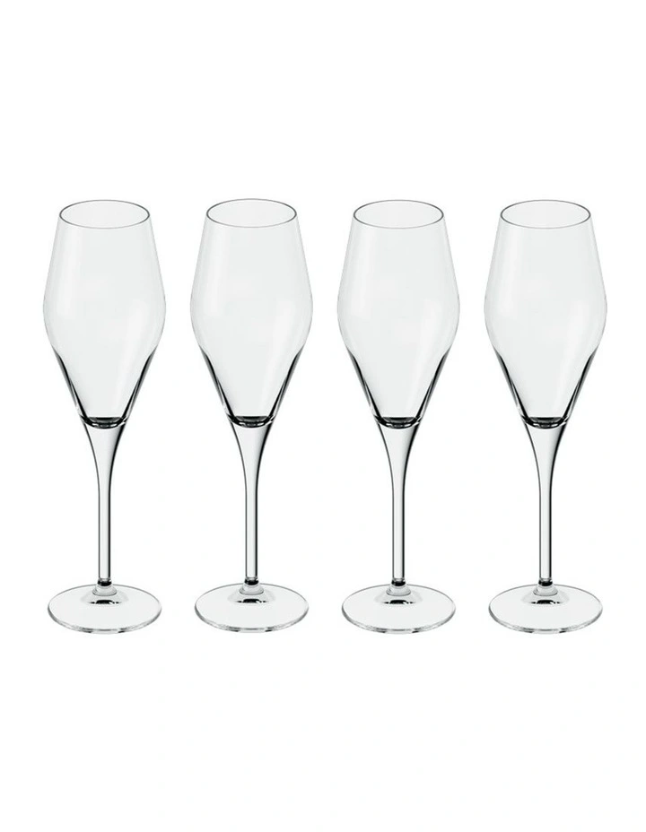 La Divina Champagne Flute, Set 4pcs image 1