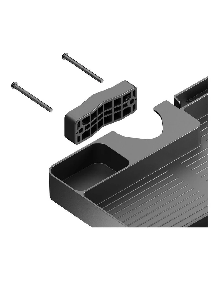 Brateck Pole Mounted Storage Shelf in Black image 2