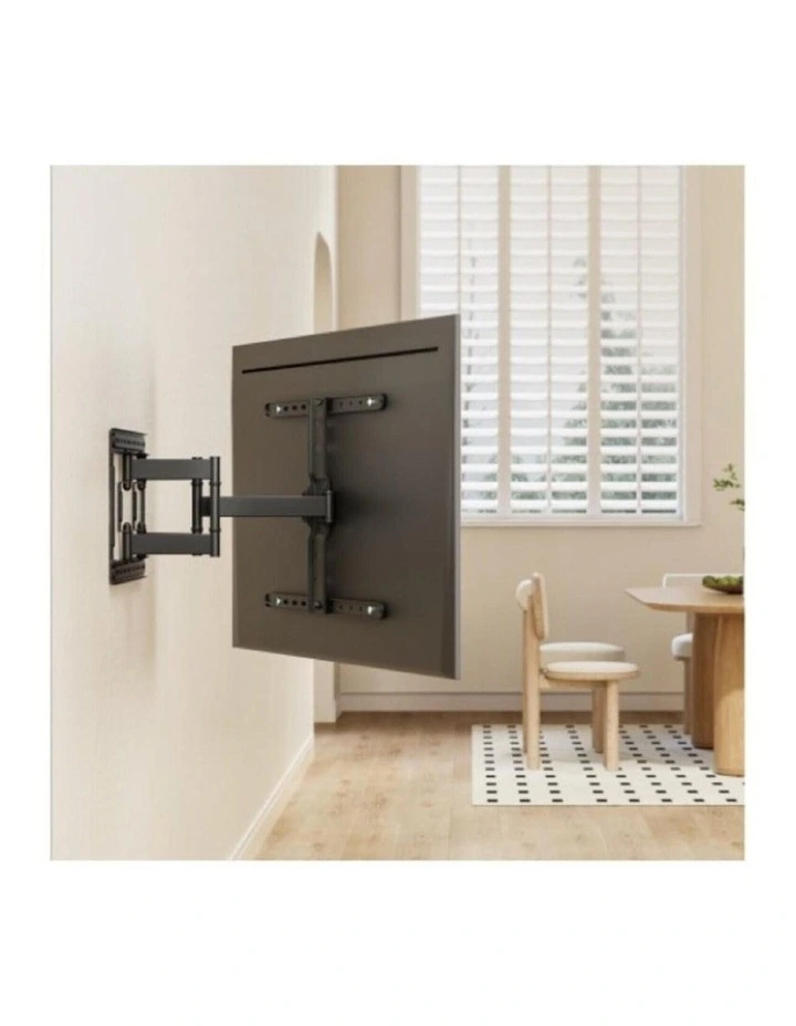 Brateck Ultra Slim Full Motion TV Wall Mount For 43- 90 TVs - Black image 2