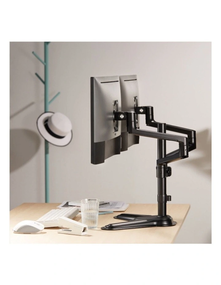 Brateck Premium Articulating Monitor Stand 17-32 - Matte Black image 2