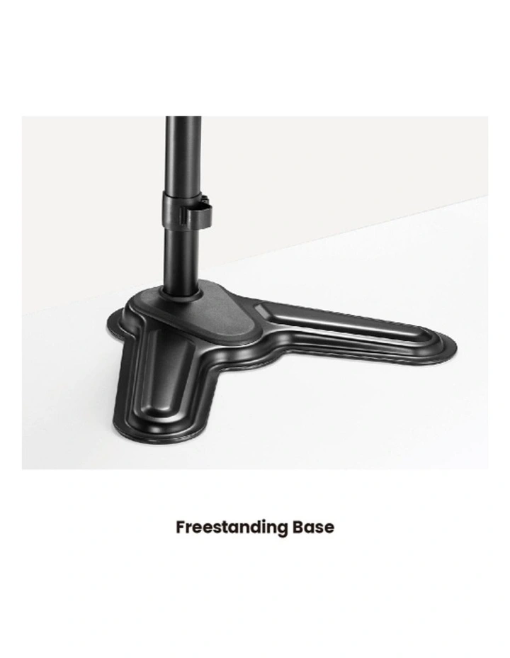 Brateck Premium Articulating Monitor Stand 17-32 - Matte Black image 4