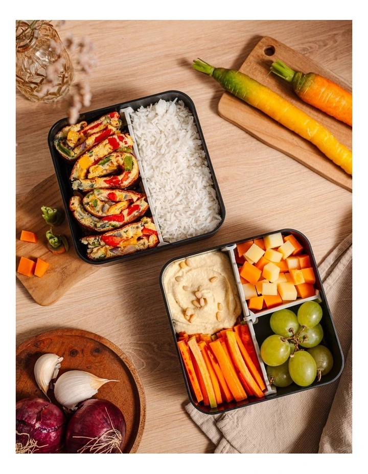 Monbento Mb Slim Box Stainless Steel Cutlery Set - Trio Knife - Black image 5