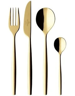 MetroChic d'Or Cutlery Set, 24pcs