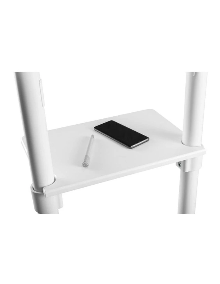 Brateck Rotating Mobile Stand Interactive Display Fit 37-70 - White image 3