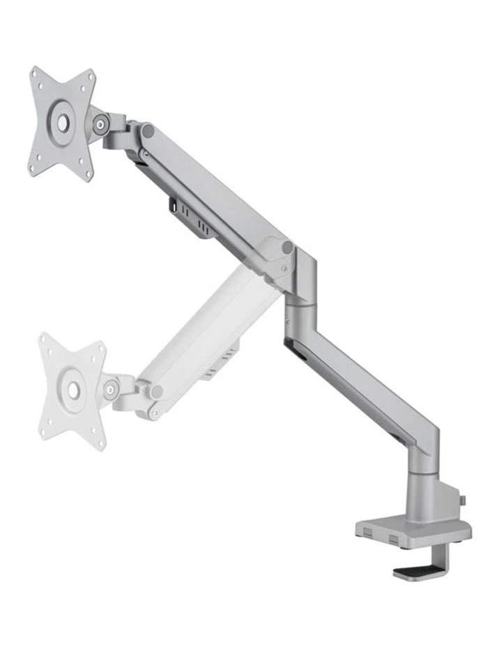 Brateck Single Gas Spring Monitor Arm 1732 9kg VESA - Silver image 2