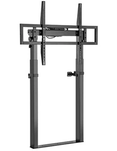Brateck TTL14-68FR Motorized Wall Mount Stand  Black