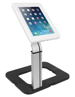 Brateck Anti-theft Tablet Stand w/ Aluminum Base 9.7-10.1 - Grey