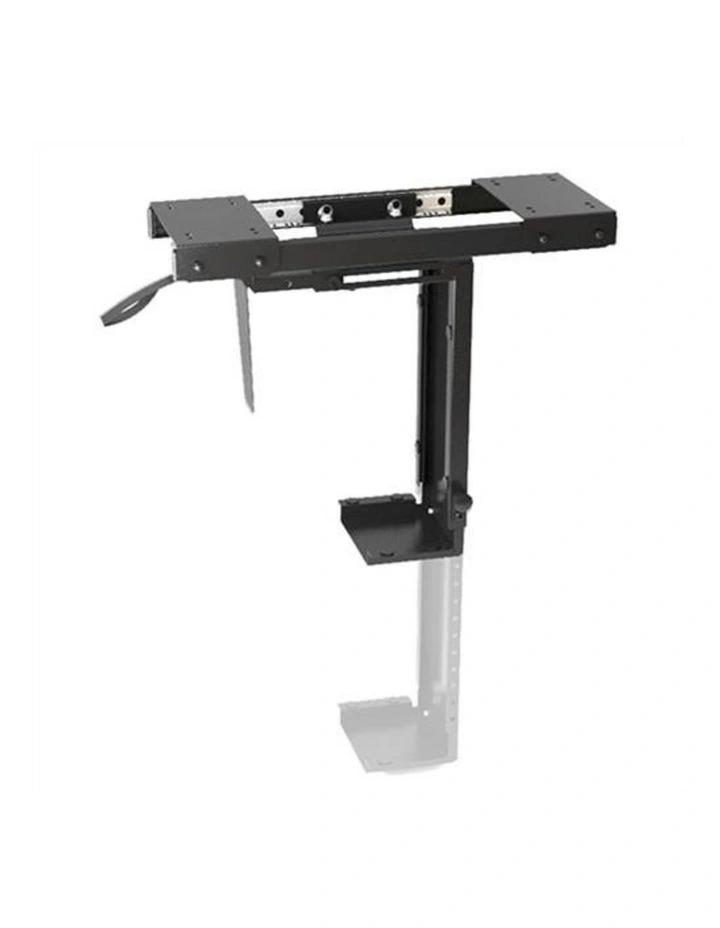 Brateck Adjustable Under-Desk ATX Case Mount with Sliding Track image 2