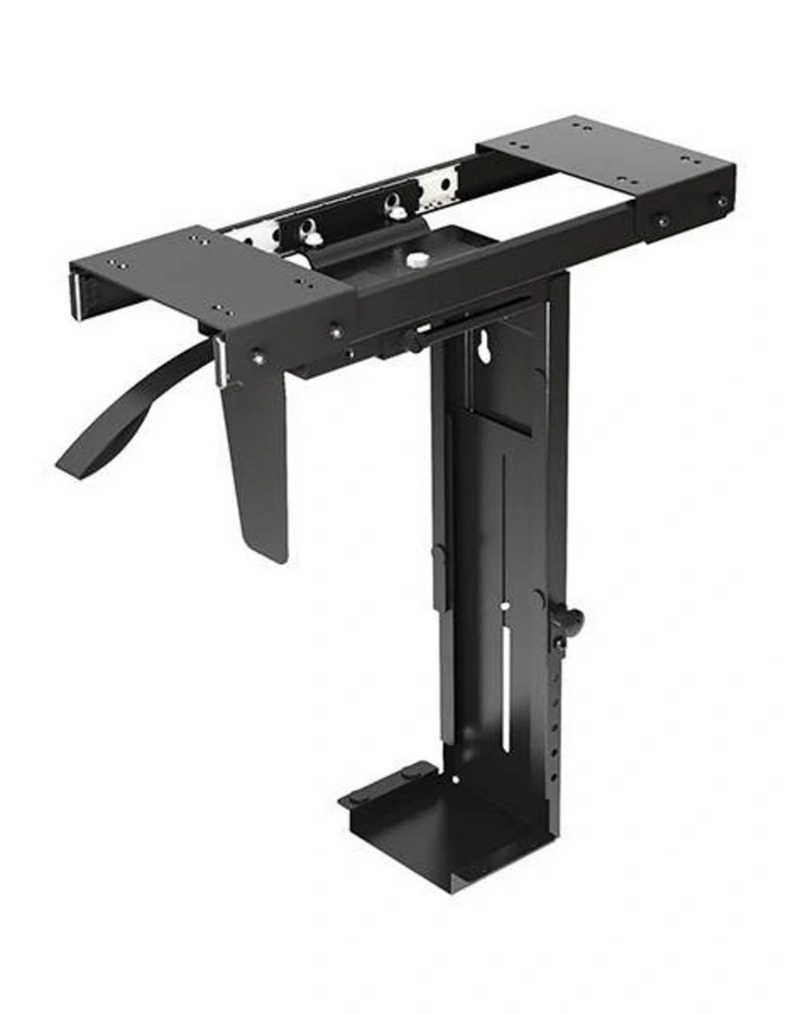 Brateck Adjustable Under-Desk ATX Case Mount with Sliding Track image 4