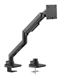 Brateck Desk-Mounted Heavy-Duty Monitor Arm Fit 17-49 - Black