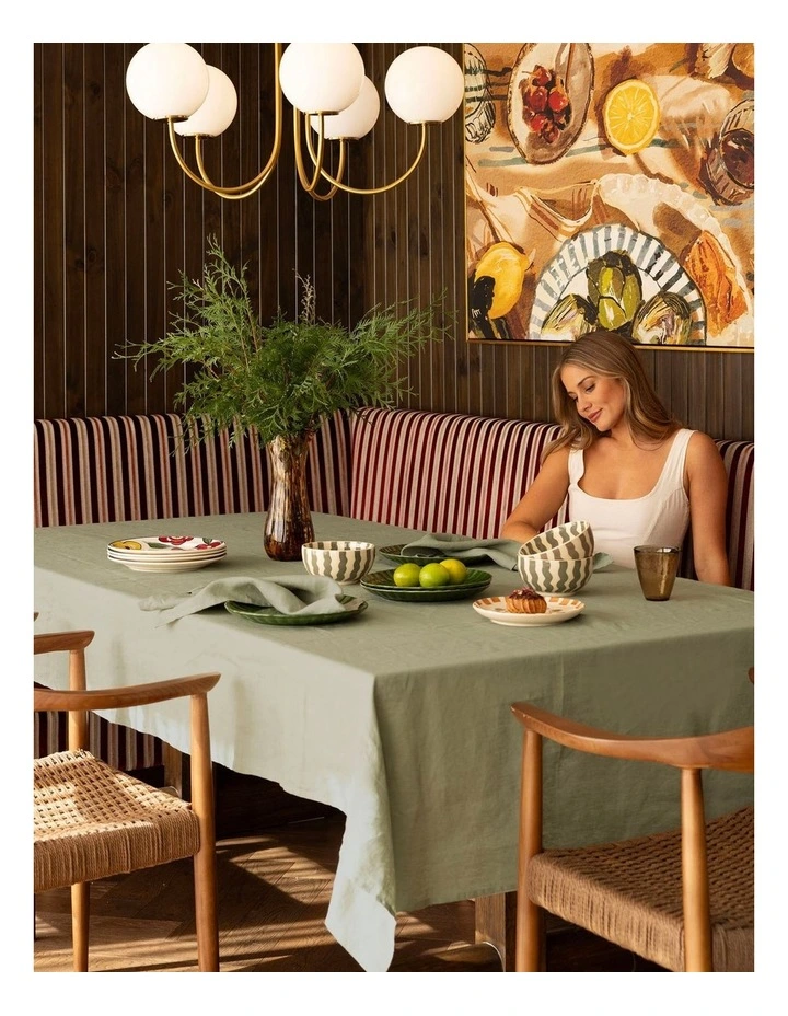 Linen Tablecloth 150x275cm image 2