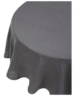 Linen Round Tablecloth 228cm