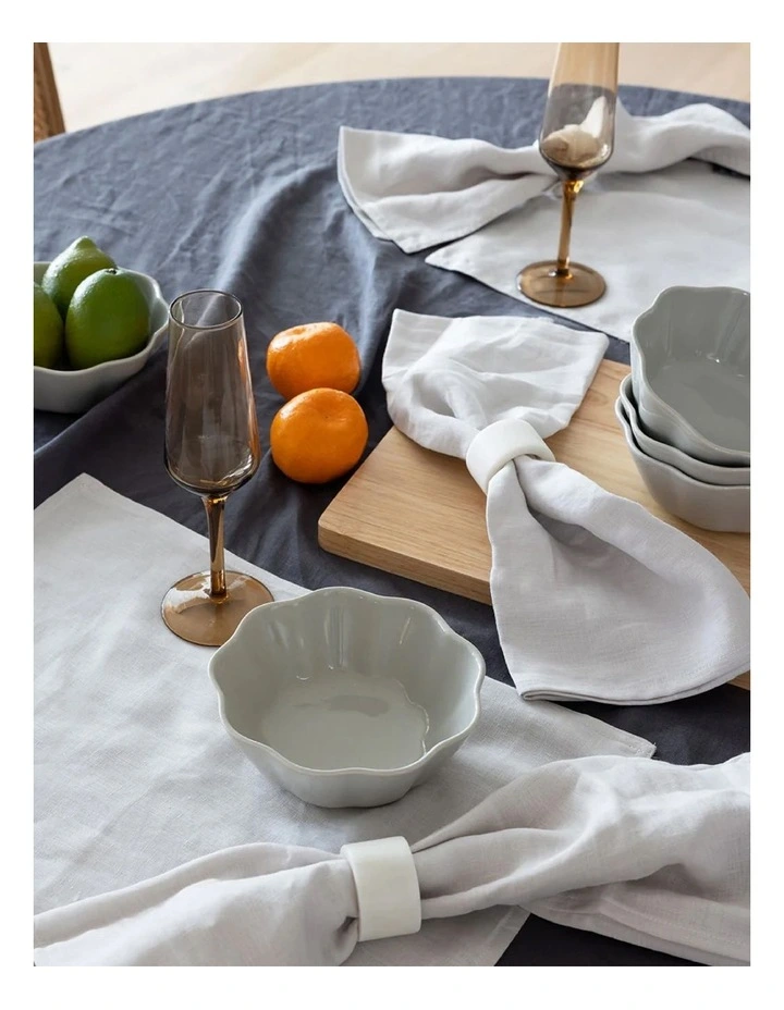 Linen Round Tablecloth 228cm image 3