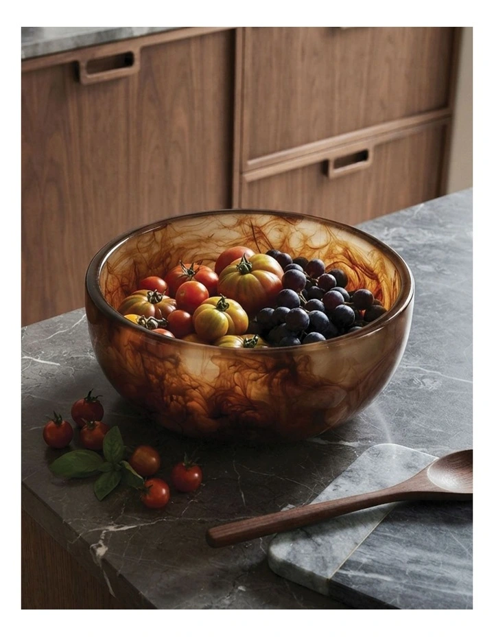 Urban Attitude INDI Medium Bowl 12 x 26 x 26cm - Dark Cocoa image 5