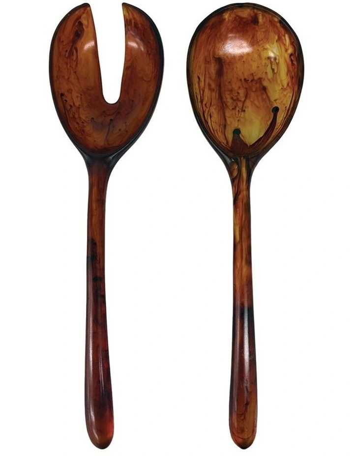 Urban Attitude LILA Large Paired Servers 30 x 7.5cm - Burnt Amber image 1