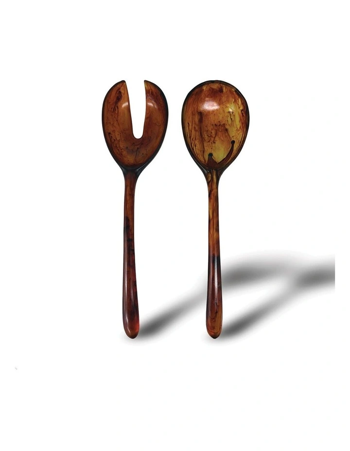 Urban Attitude LILA Large Paired Servers 30 x 7.5cm - Burnt Amber image 2