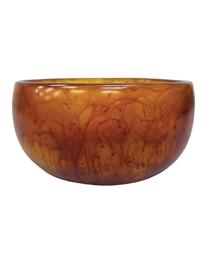 Urban Attitude INDI Medium Bowl 12 x 26 x 26cm - Burnt Amber image 4