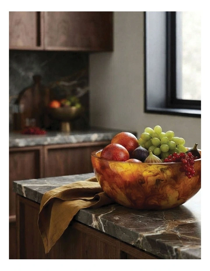 Urban Attitude INDI Medium Bowl 12 x 26 x 26cm - Burnt Amber image 5