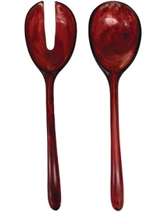 Urban Attitude LILA Large Paired Servers 30 x 7.5cm - Berry Red