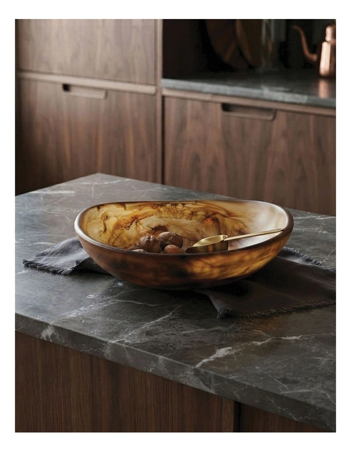 Urban Attitude JADE Medium Bowl 5-8 x 27 x 28cm - Dark Cocoa image 5