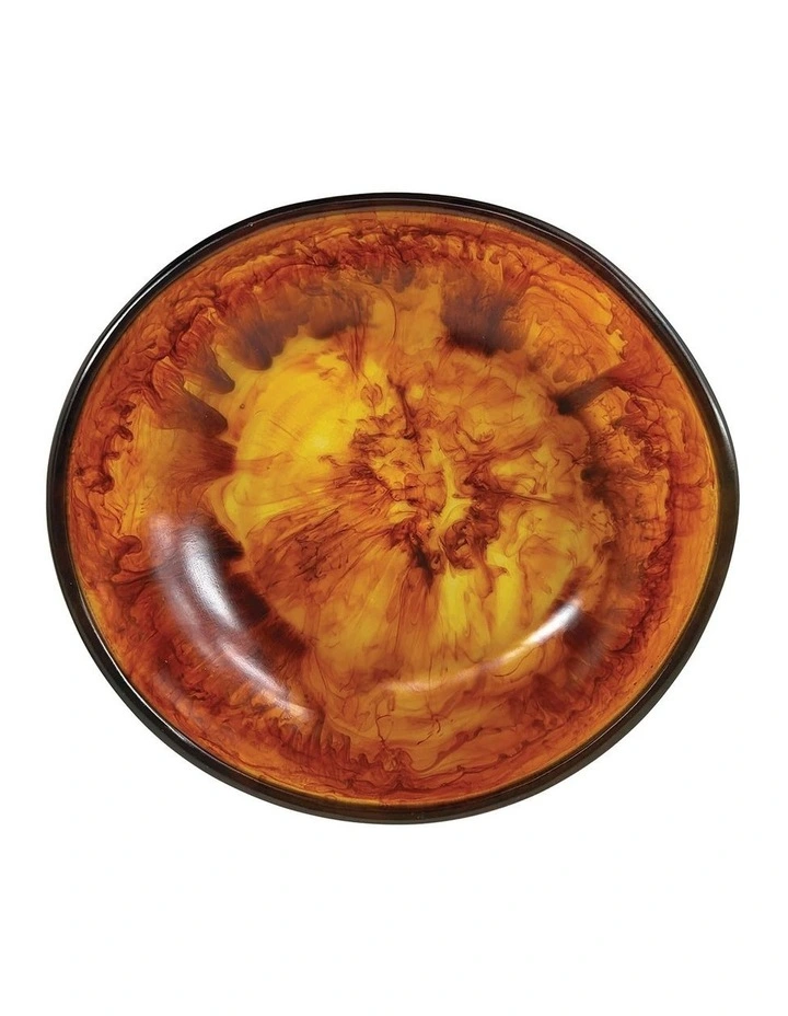 Urban Attitude JADE Medium Bowl 5-8 x 27 x 28cm - Burnt Amber image 2