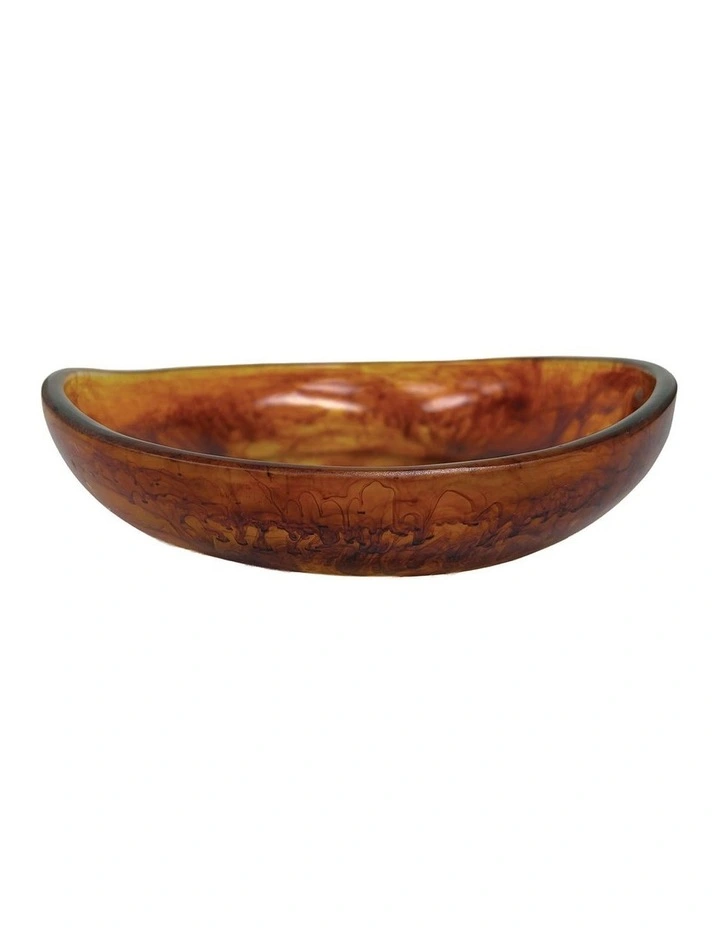 Urban Attitude JADE Medium Bowl 5-8 x 27 x 28cm - Burnt Amber image 4