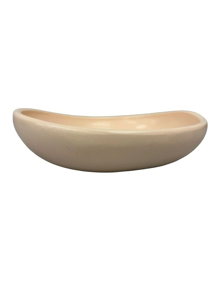 Urban Attitude JADE Medium Bowl 5-8 x 27 x 28cm - Stone Ivory image 3